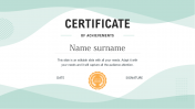 Editable Appreciation Certificate  PPT and Google Slides